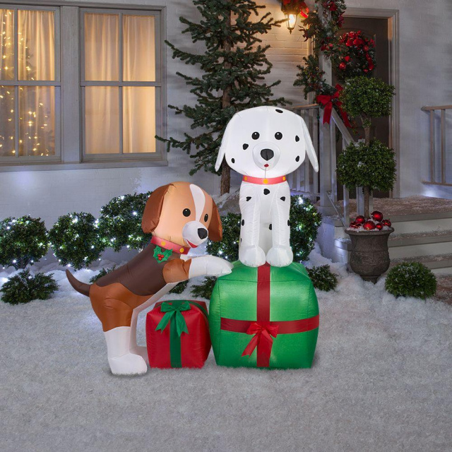 Lighted Dog Or Can Outdoor Decoration Dalmatian Lighted Dog Or Can Outdoor Decoration Dalmatian