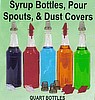 Quart Pour Bottle for Snow Cone Syrups